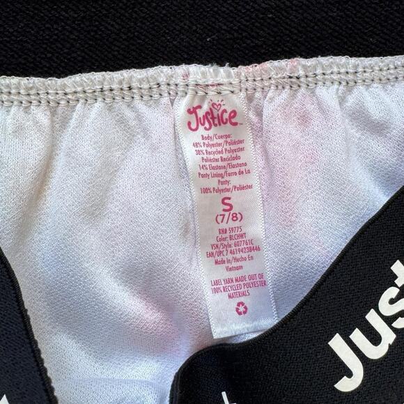 Justice running shorts bundle girls sz s 7/8 multicolor beachy casual athletic - Picture 4 of 6